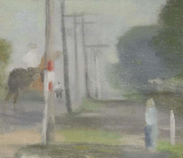 Clarice Beckett Morning Ride, china oil painting image